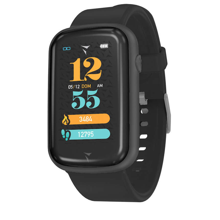 Steps black - Techmade steps smartwatch total black