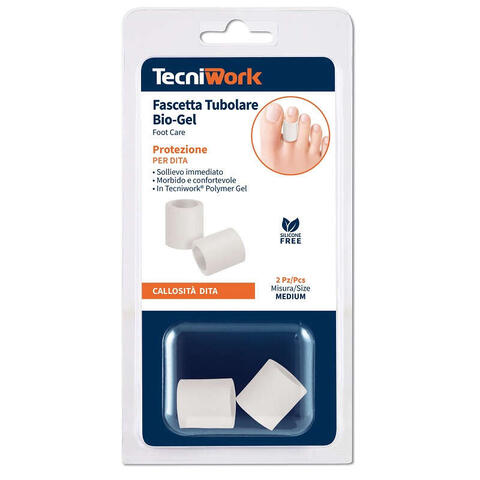 Bio-gel - Biogel fascia tubolare m blister 2 pezzi