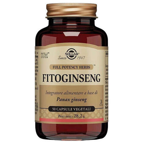 Solgar - Fitoginseng 50 capsule vegetali