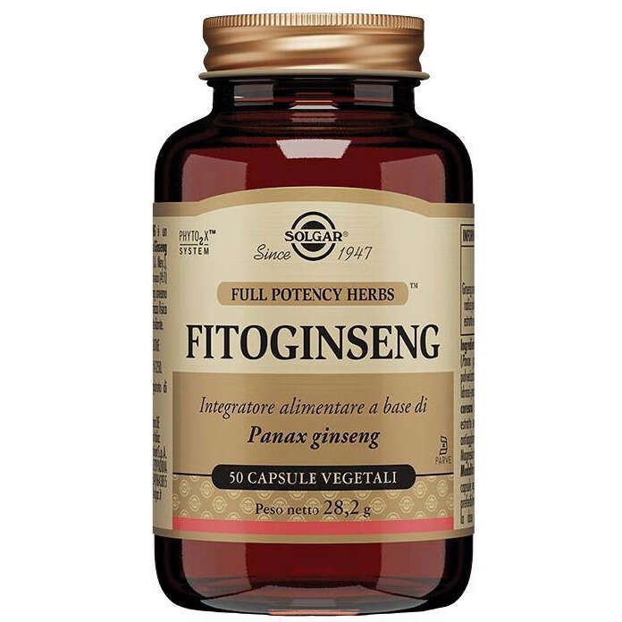 Solgar - Fitoginseng 50 capsule vegetali