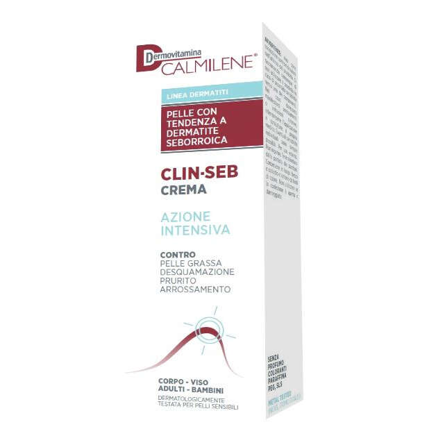 Dermovitamina - Calmilene clin-seb crema azione intensiva per pelle con tendenza a dermatite seborroica 50 ml