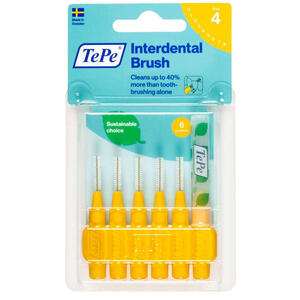 Tepe - Scovolino giallo 0,7 mm 6 pezzi