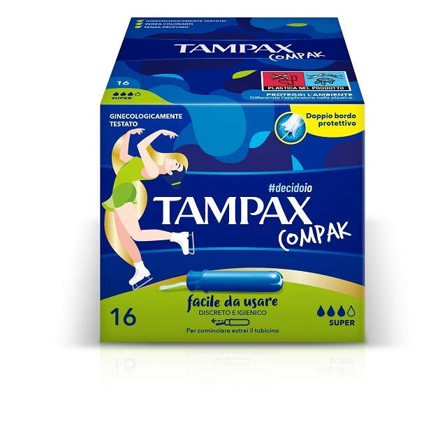 Tampax - Compak super 16 pezzi