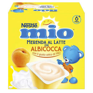 Nestle' - Mio merenda albicocca 4 x 100 g