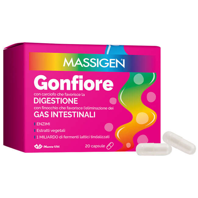 Massigen - Gonfiore 20 capsule