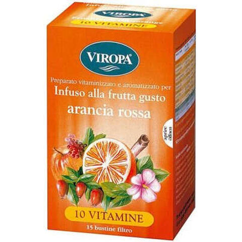 Viropa - 10 vit arancia rossa 15 bustine