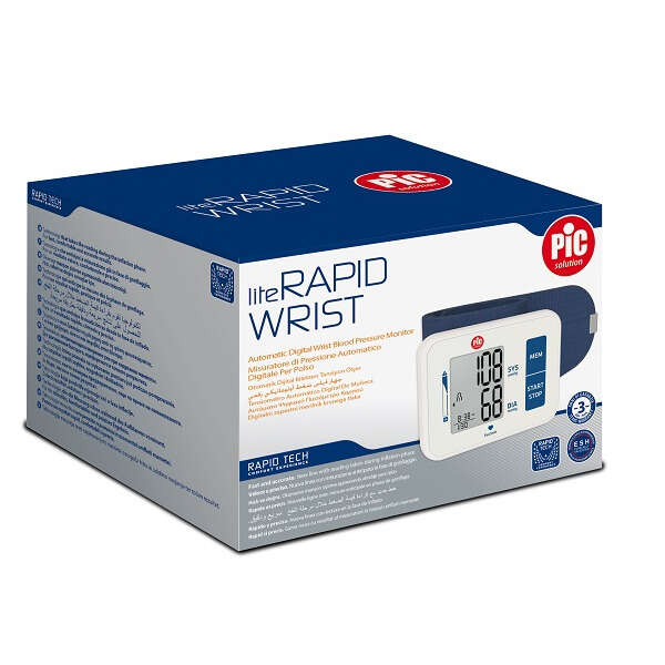 Misuratore di pressione automatico - Misuratore pressione automatico literapid wrist