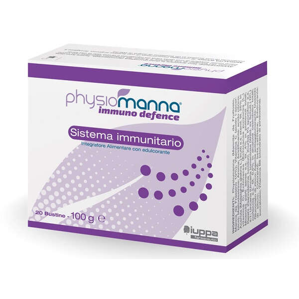 Physiomanna - Immuno defence 20 buste stick da 5 g