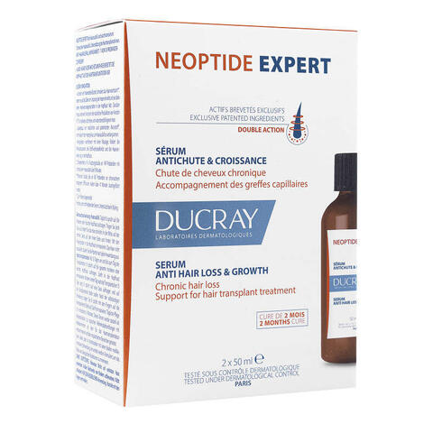 Ducray - Neoptide expert siero anticaduta 2 pezzi da 50 ml