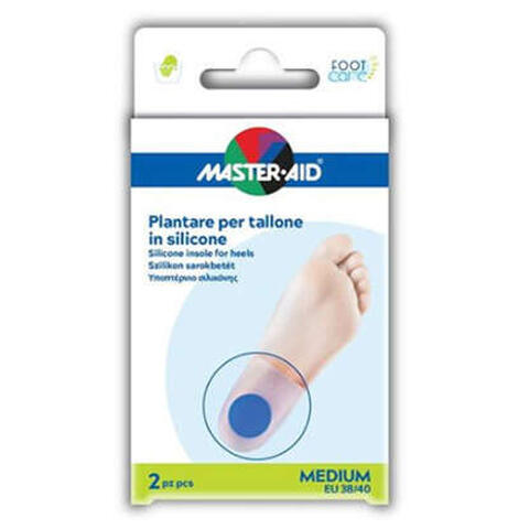 Master aid - Talloniera in due tipologie di silicone master-aid footcare medium 2 pezzi f3