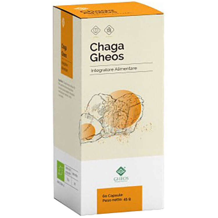 Chaga gheos - 60 capsule 750 mg