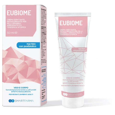 Smart farma - Eubiome crema idratante riequilibrante pelli sensibili arrossate tendenza atopica 150 ml