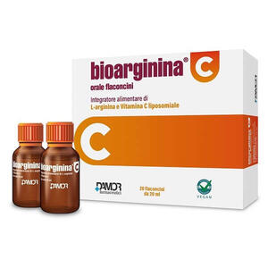 Farmaceutici damor - Bioarginina c orale 20 flaconcini da 20 ml