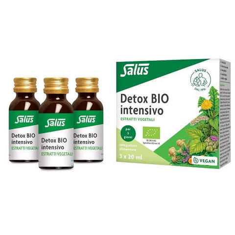 Salus haus - Detox bio intensivo 3 pezzi da 20 ml