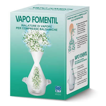 Vapo fomentil - Inalatore di vapore per compresse balsamiche