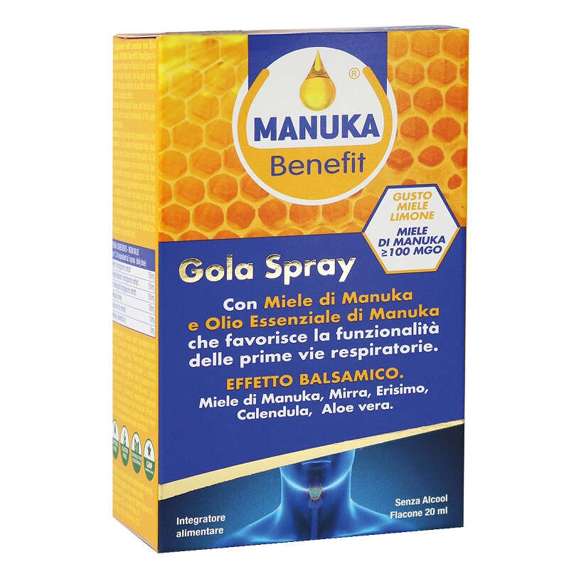 Manuka benefit - Gola spray 20 ml