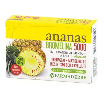 Farmaderbe - Ananas bromelina 5000 30 compresse
