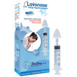 Lavonase - Irrigazione nasale non sterile siringa 20 ml + luer-lock con cappuccio + ugello nasale con raccordo luer-lock + perforatore con valvola non ritorno con tappo
