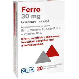 Ferro - 20 compresse 30 mg