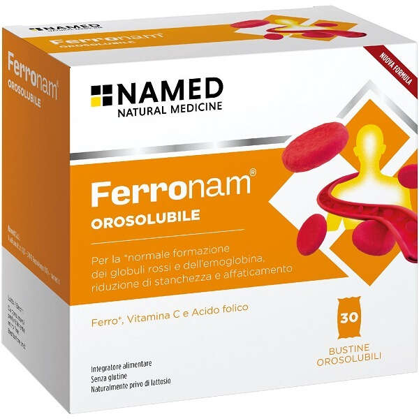 Named - Ferronam orosolubile 30 bustine 1,5 g