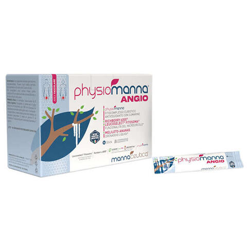 Physiomanna angio - 14 bustine con edulcorante