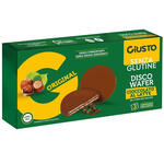 Giusto - Senza glutine disco wafer cioccolato al latte 3 x 24 g
