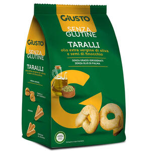 Giusto - Senza glutine taralli finocchio 175 g