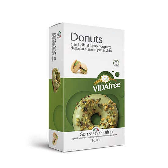 Vidafree - Donuts gusto pistacchio 90 g
