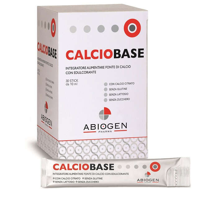 Abiogen - Calciobase 30 stick da 10 ml