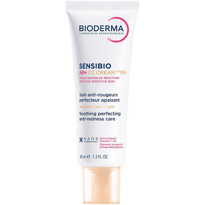Bioderma - Sensibio ar+ cc cream spf50+ light 40 ml