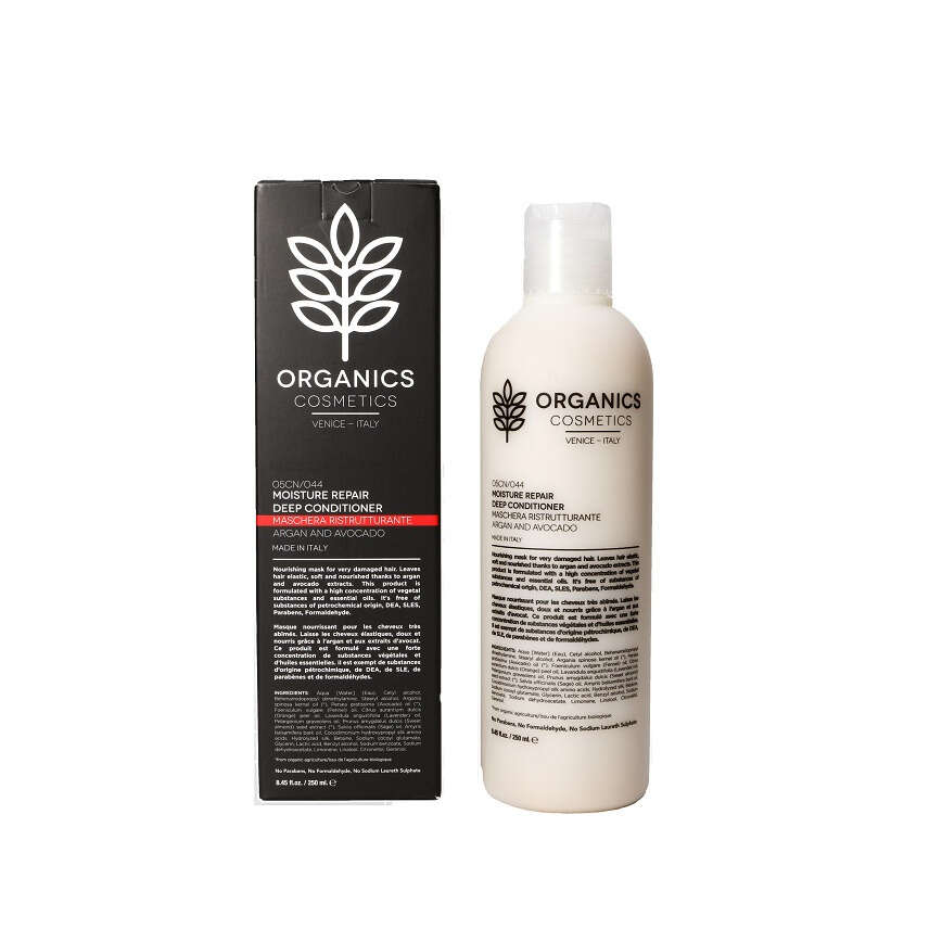 Moisture repair deep conditioner - Organics cosmetics  argan and avocado 250 ml