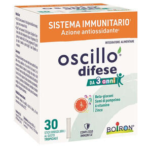 Boiron - Oscillo difese 3+ 30 stick orosolubili