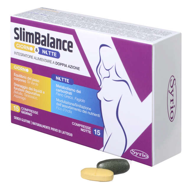 Giorno & notte - Slim balance giorno e notte 15 compresse giorno 15 compresse notte