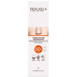 Rougj - Solare spf50+ viso antimacchia vitamina c 40 ml