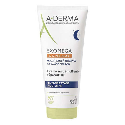 A-derma - Exomega control crema notte 200 ml