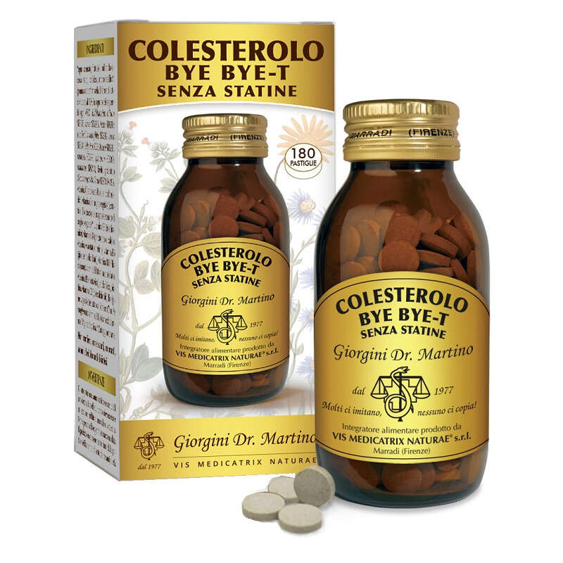 Giorgini - Colesterolo bye bye t senza statine 180 pastiglie 500 mg