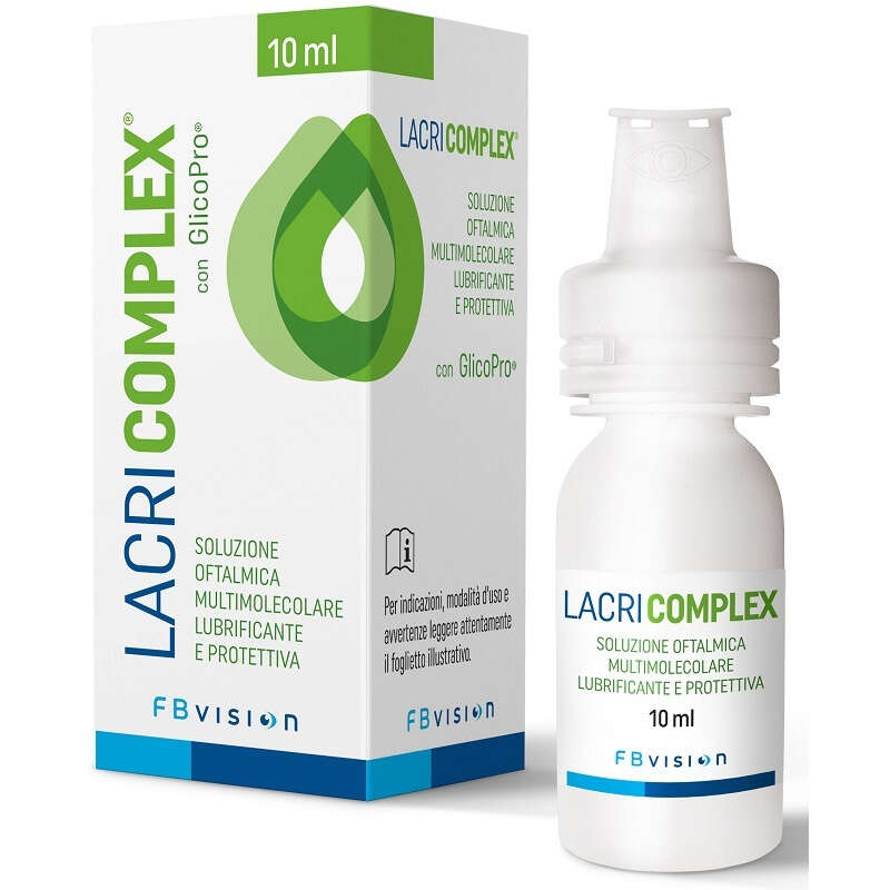 Fb vision - Lacricomplex soluzione oftalmica multimolecolare lubrificante protettiva 10 ml