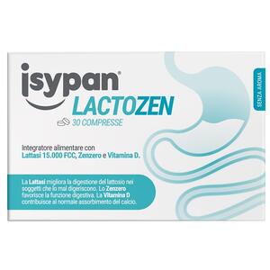 Isypan lactozen - 30 compresse da 0,48 g senza aroma senza glutine senza lattosio