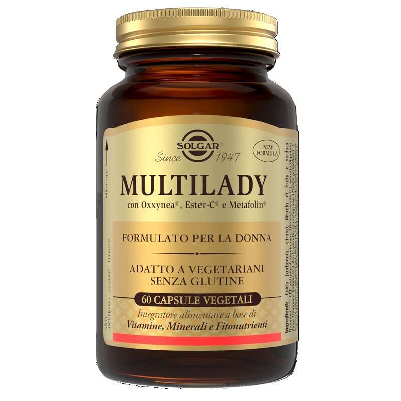 Solgar - Multilady 60 capsule vegetali nuova formulazione