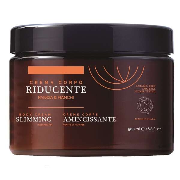Crema corpo riducente pancia & fianchi - Ischia spa massage crema per massaggi riducente pancia e fianchi 500 ml