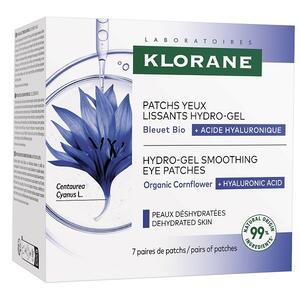 Klorane - Bleuet patch occhi lev hydro-gel 7 pezzi da 2 patch