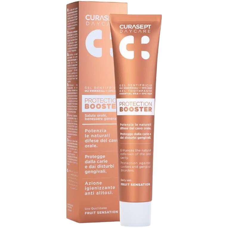 Curasept - Daycare dentifricio protection booster fruit sensation 75 ml