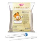 Buonapet - Sabbiolina kit con sabbia idrorepellente 500 g + pipetta monouso non sterile + provetta monouso non sterile