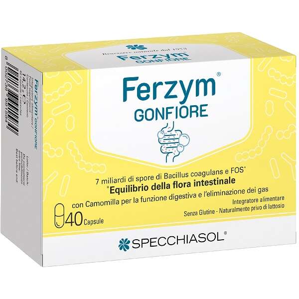 Ferzym - Gonfiore 40 capsule