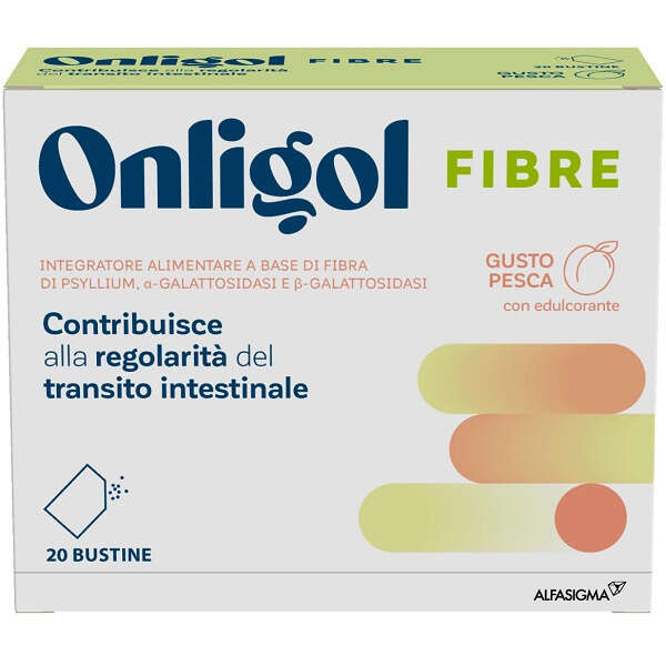 Onligol fibre - Pesca 20 bustine