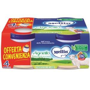 Mellin - MOGENEIZZATO AGNELLO 4 PEZZI X 80 G