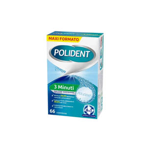 Polident - POLIDENT 3 MINUTI 66 COMPRESSE