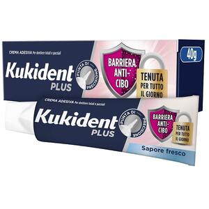 Kukident - KUKIDENT PLUS  FRESCO CREMA ADESIVA DENTIERE 40 G