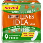 LINES IDEA ULTRA ANATOMICO 9 PEZZI