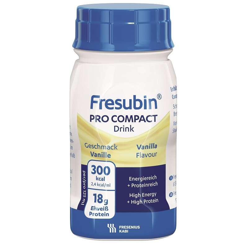 Pro compact - Fresubin  drink vaniglia 4 flaconi da 125 ml